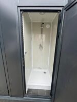 Contentor sanitário WC + Lavatório + Chuveiro conectável Cinza - Image 5